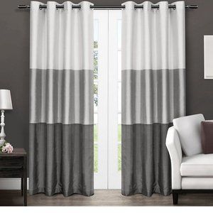 Chateau Riva Grommet Top Window Panels- Pair